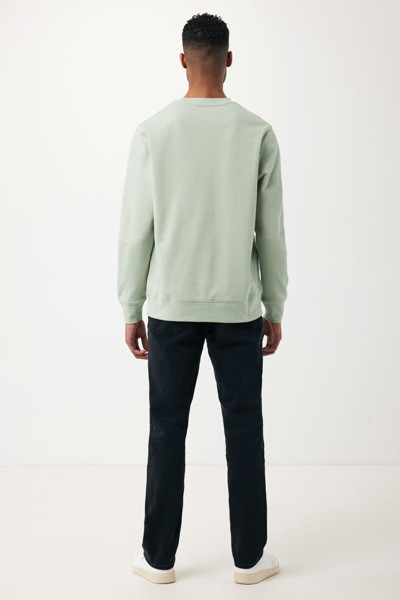 Lehká mikina Iqoniq Etosha z recykl. bavlny - Iceberg Green / XL