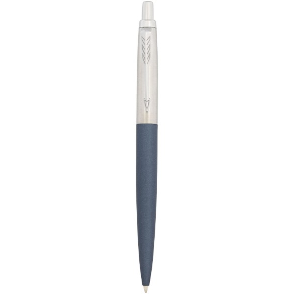 Stylo bille mat Jotter XL  Parker avec finitions chrome (encre bleue) - Bleu