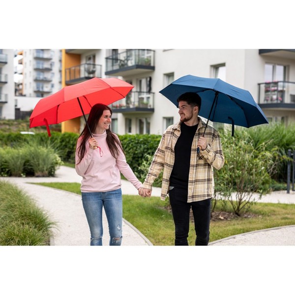 RPET automatic umbrella, foldable | Nell - white