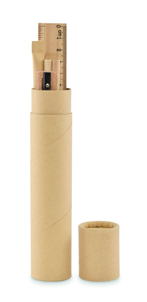 Paper tube stationery set Meju