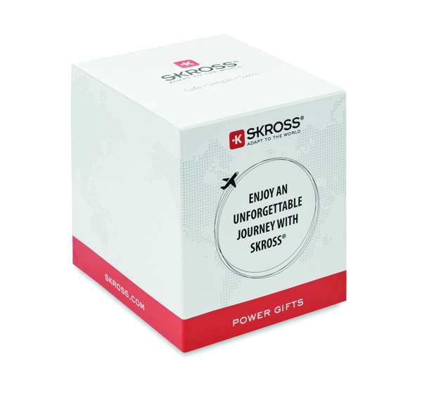 Skross Muv Usb potovalni adapter, dvojni usb, 2-polni