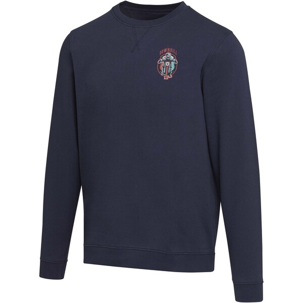 Maglione a girocollo unisex in tessuto biologico riciclato certificato OCS da 280 g/m² Jasper - Navy / L