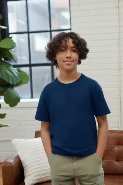 Softstyle™ Midweight Youth T-Shirt - Pitch Black / XS