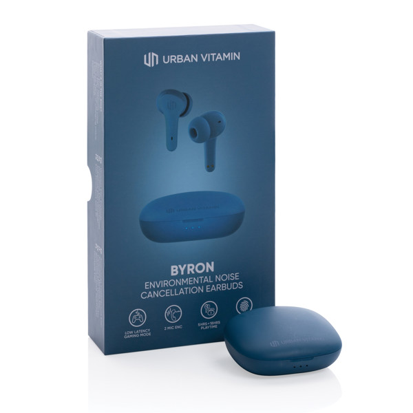 Ecouteurs sans fil ENC Urban Vitamin Byron - Bleu