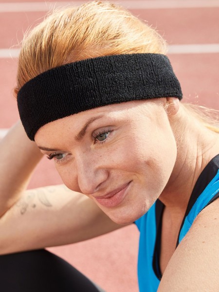 Terry Headband - White