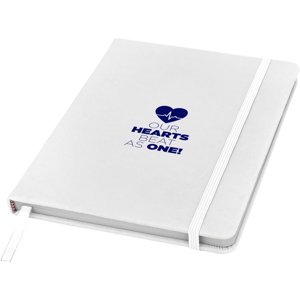 Spectrum A5 hard cover notebook - White