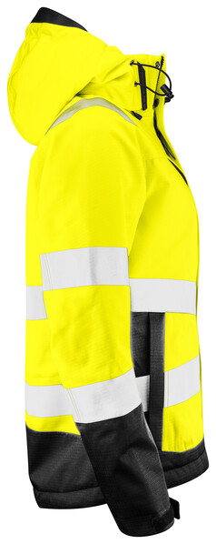 6449 PADDED JACKET  HI VIZ Yellow/Black 3XL