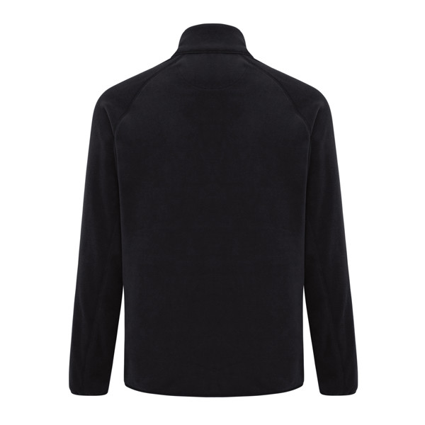 Iqoniq Talung recycled polyester microfleece zip through - Black / XS