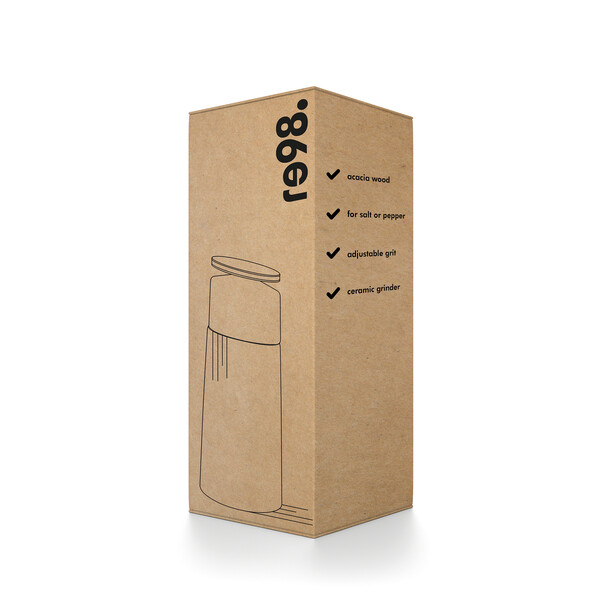 Pepper or Salt Mill MILLMASTER - brown