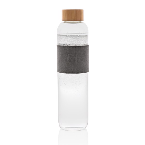 Xd Collection glass bottle,750ml bamboo lid