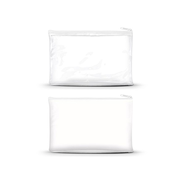 TROUSSE TOILETTE EN PVC - Transparent