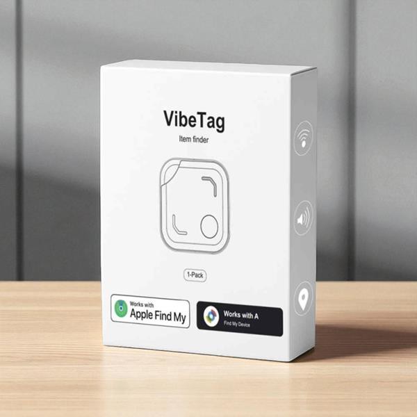 Localizador Compacto - VibeTag - Branca 