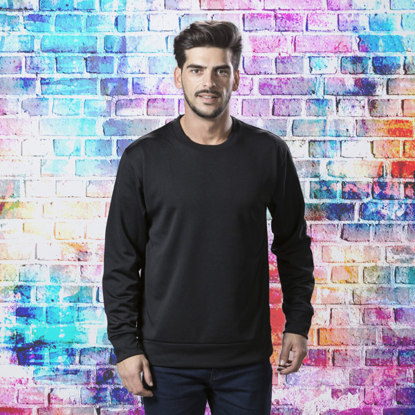 Sweatshirt Tecnica Adulto Kroby - Branco / XXL