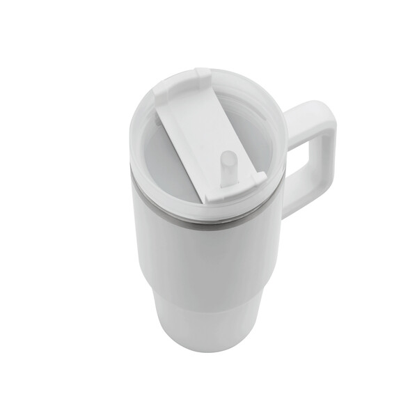 Vacuum Drinking Cup Drink Deluxe - White