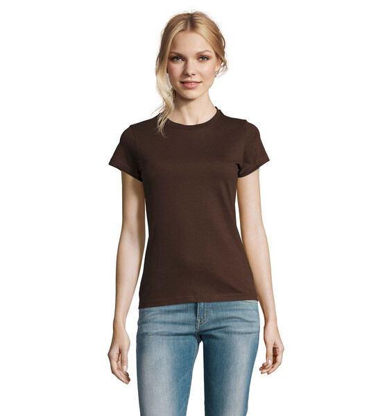 IMPERIAL WOMEN T-shirt 190g - ChocolateM