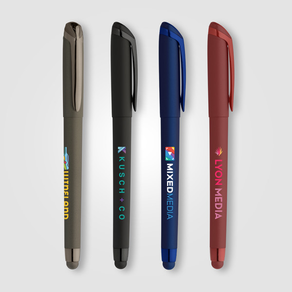 Stylo gel Gazelle Softy Monochrome - Assortiment / Sérigraphie