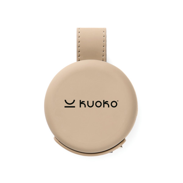 VINGA Baltimore RCS 2-in-1 Wireless 15W Travel Charger - Greige