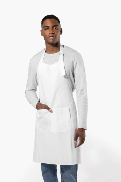 Polycotton pregača Periva na visokoj temperaturi - White