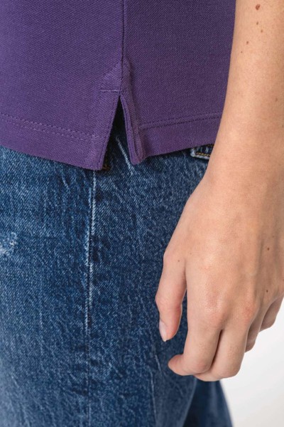 Ženska polo majica kratkih rukava od pikea - Light Royal Plava / 3XL