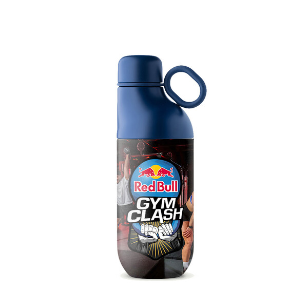 HOOKIPA M - 360° - BND877M - Bouteille et gobelet 2 en 1 (500 ml / 370 ml) Double paroi en acier inoxydable recyclé et ABS