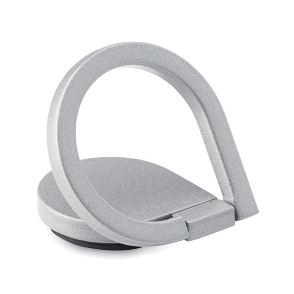 Phone holder-stand ring Drop Ring - Silver