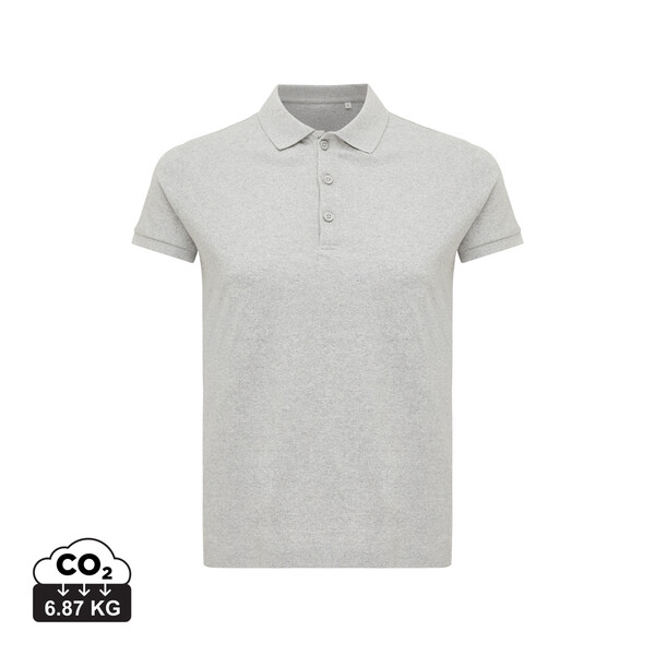 Dámské polo tričko IQONIQ Yosemite z recykl. bavlny - Heather Grey / XXXL