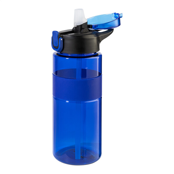 Gourde en RPET Fitgrip - Bleu