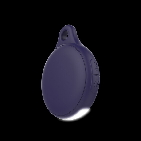 Localisateur rechargeable avec lampe Urban Vitamin Aptos - Bleu