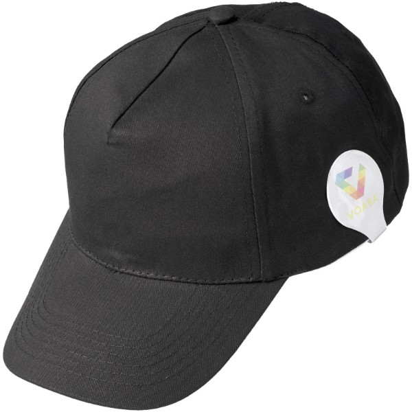 RFX™ M-10 Runder, reflektierender PVC-Magnet, klein - weiss