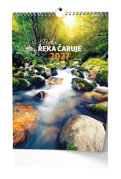 Nástěnný Kalendář - Řeka Čaruje - A3