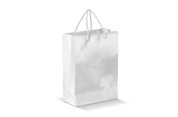 Sac papier Grand - Blanc