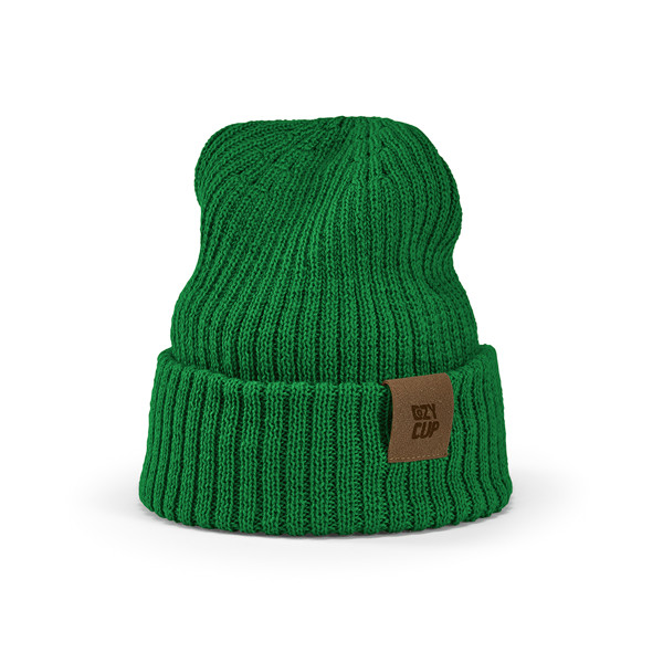 Cobain Beanie - Tmavozelená