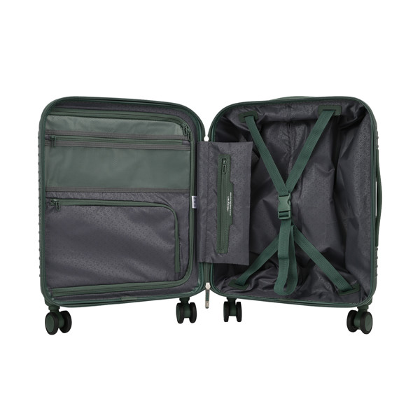 YUNO XS | Troler cabină 55 cm + TSA - Hedgren - Duck Green