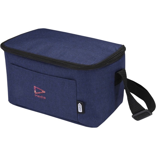 Sac isotherme 6 canettes Tundra en rPET certifié GRS 5L - Bleu cobalt