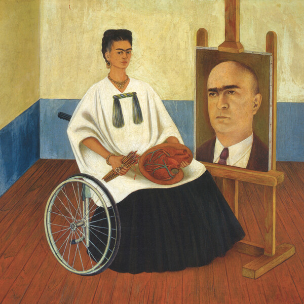 Notique Poznámkový Kalendář Frida Kahlo 2027, 30 x 30 cm - Východní
