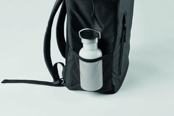 Cooler backpack in 600D RPET Mafrio - Black