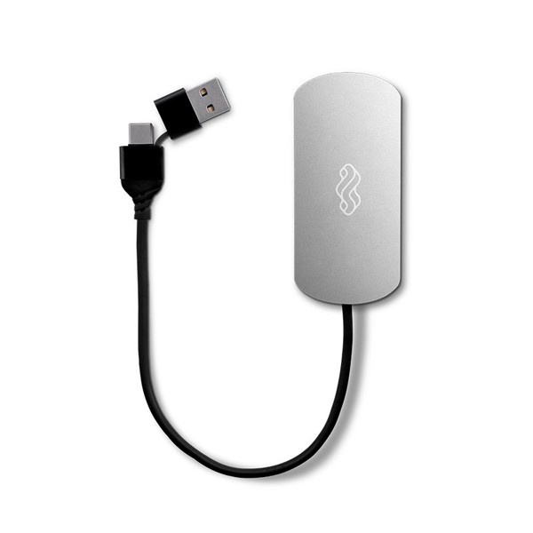 HUB MULTIPORTS EN ALUMINIUM RECYCLE