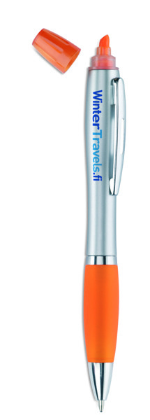 2 in 1 ball pen Rio Duo - Orange