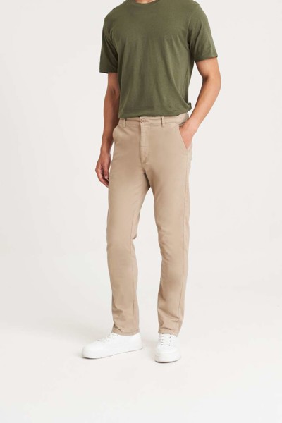 Adam Slim Chinos - Stone / 28-R