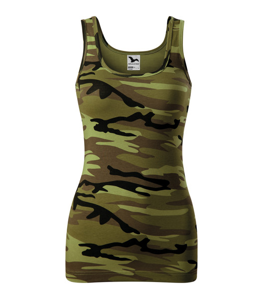 Tílko Dámské Malfini® Camo Triumph - Camouflage Green / L