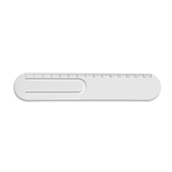 STEPHENIE. 15 cm Lineal i PP med clip