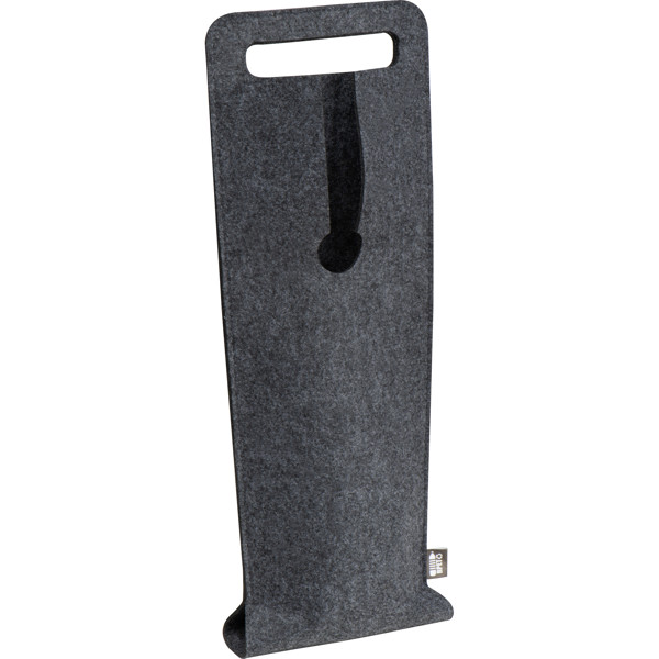 Felt bag for bottles LUCIE - Anthracite