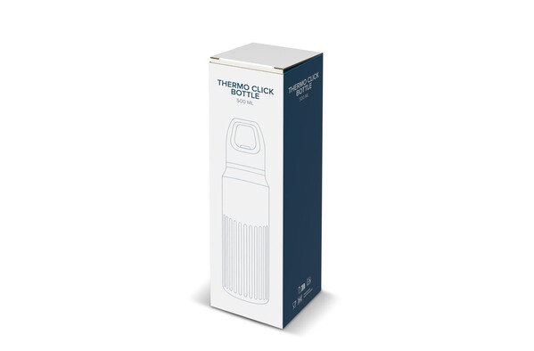 Bouteille Thermo Easy-Click 500 ml - Blanc
