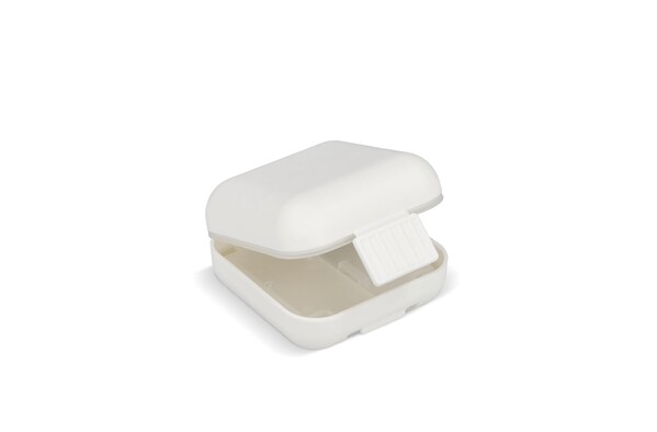 Compact Pill Box - White