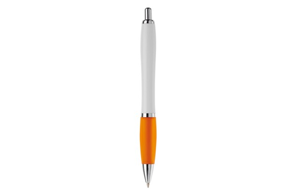 Ball pen Hawaï hardcolour - White / Orange