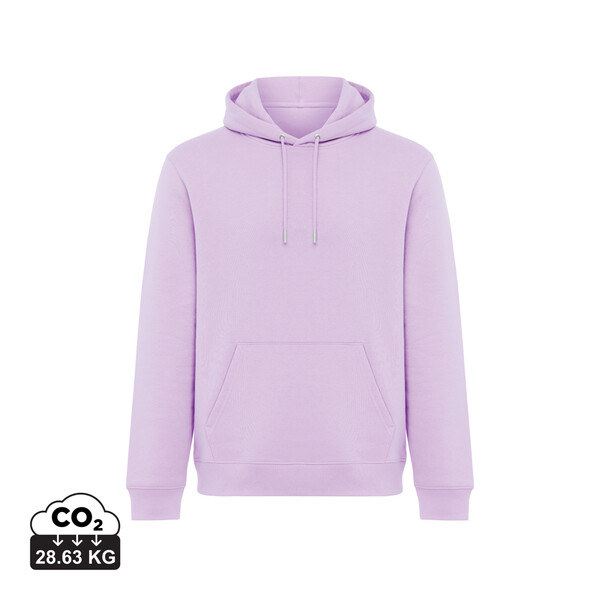 Mikina s kapucí IQONIQ Joshua z recyklované bavlny - Lavender / XXS