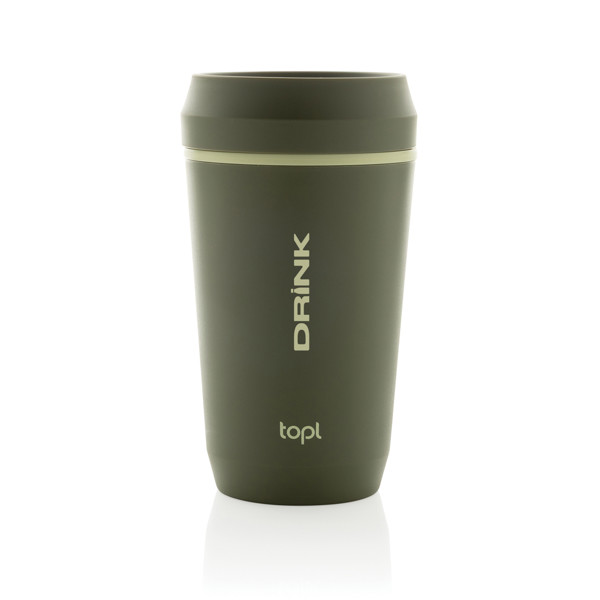 Hrnek Topl To Go 354 ml z RCS recyklovaného plastu - Zelená
