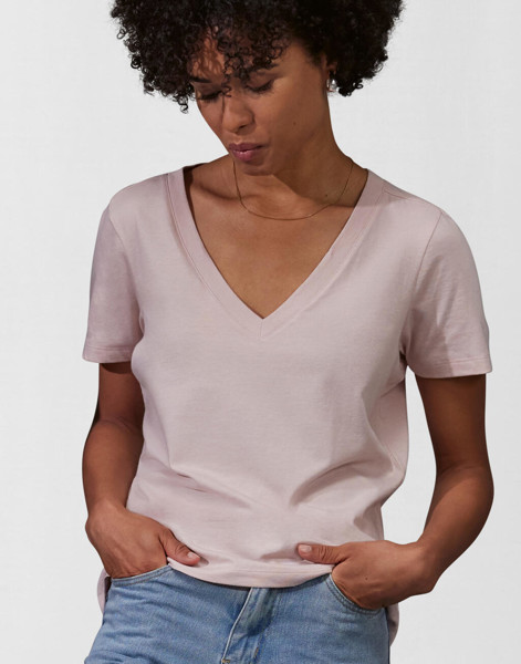 #E150 V T-Shirt / Women - Amalfi Teal / L