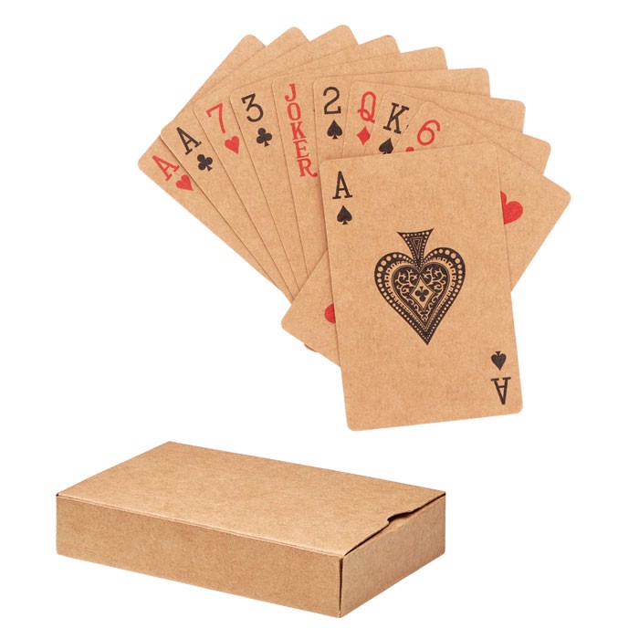MB - Recycled paper playing cards Aruba +
