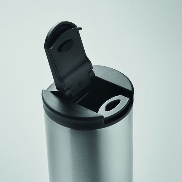 Mug double paroi 330ml Redu - Argent Mat